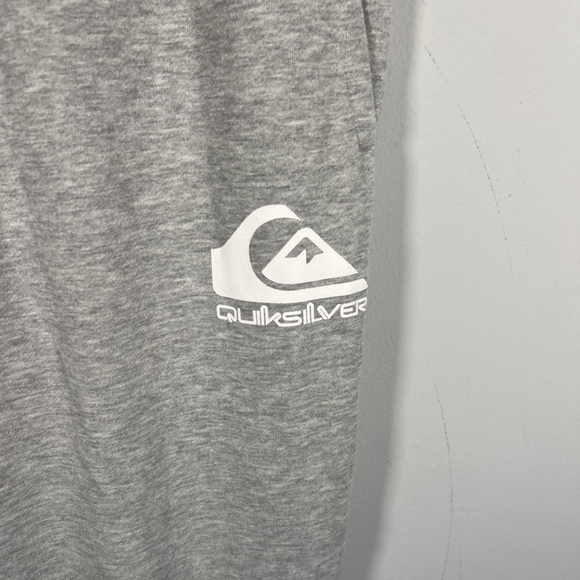 NWT Men's Gray Quicksilver Athletic Sweatpants With Back Packet XL - Picture 2 of 6